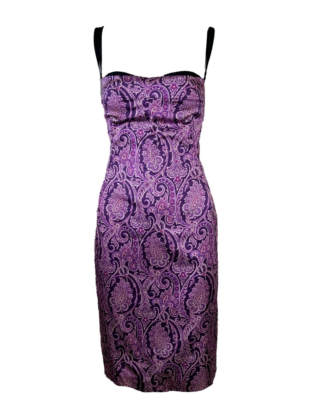 Dolce Gabbana 2000 paisley dress